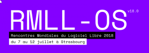 Rencontres Mondiales du Logiciel Libre (RMLL) @ Strasbourg